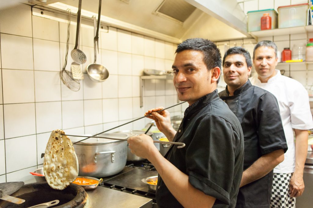 Staff Koh-i-Noor Indian Restaurant Amsterdam