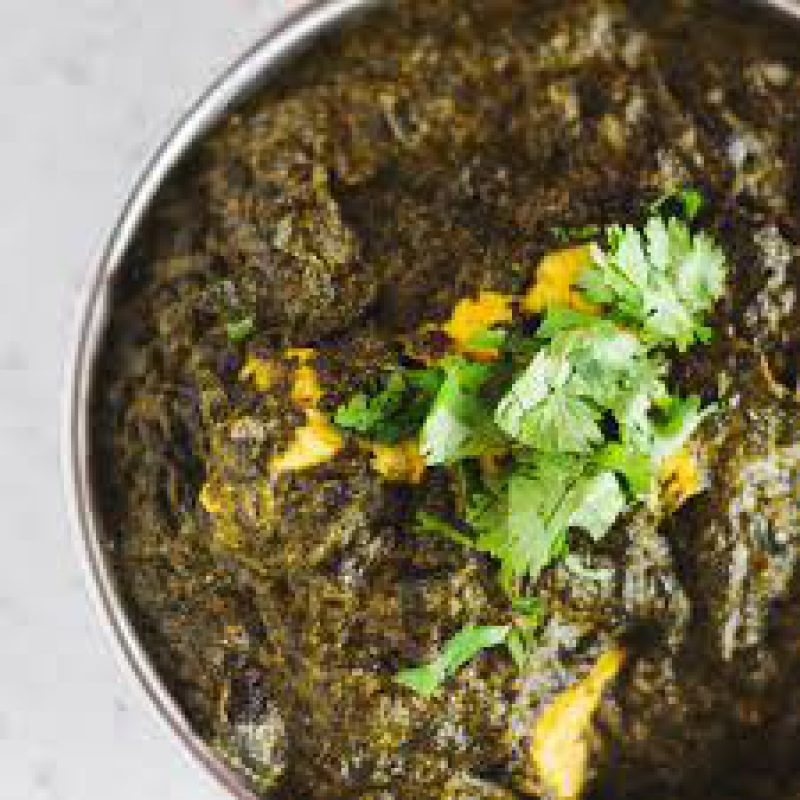 Saag paneer (Bijgerecht - Bezorging)